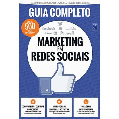 Tamanhos, Medidas e Dimensões do produto Livro - Guia Completo: Marketing em Redes Sociais