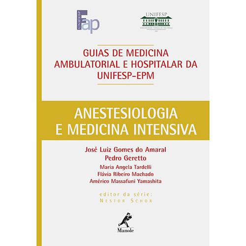 Tamanhos, Medidas e Dimensões do produto Livro - Guia de Medicina Ambulatorial e Hospitalar da Unifesp - EMP - Anestesiologia e Medicina Intensiva