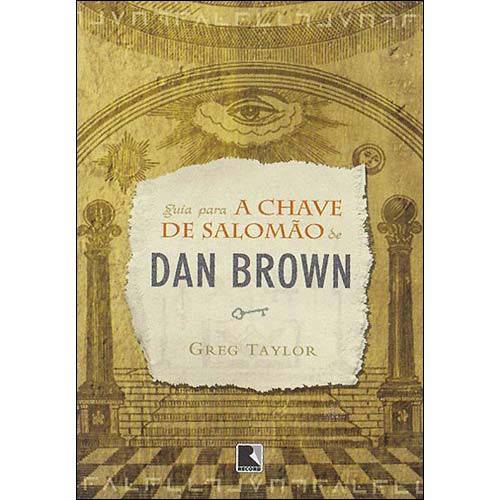 Tamanhos, Medidas e Dimensões do produto Livro - Guia para a Chave de Salomão de Dan Brown