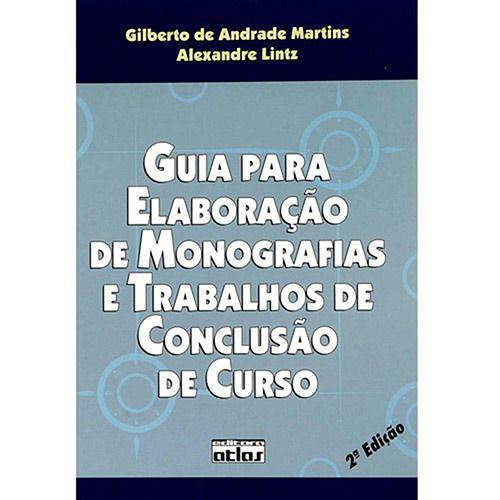 Tamanhos, Medidas e Dimensões do produto Livro - Guia para Elaboração de Monografias e Trabalhos de Conclusão de Curso