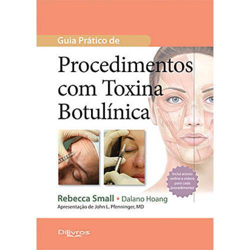 Tamanhos, Medidas e Dimensões do produto Livro - Guia Prático de Procedimentos com Toxina Botulínica - Small
