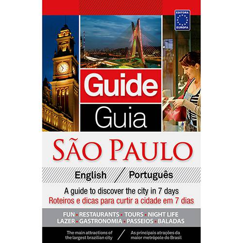 Tamanhos, Medidas e Dimensões do produto Livro - Guia São Paulo (Bilingue)