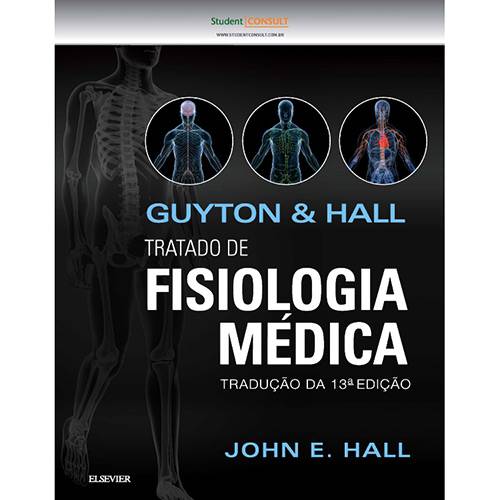 Tamanhos, Medidas e Dimensões do produto Livro - Guyton e Hall Tratado de Fisiologia Médica