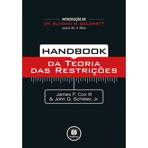 Tamanhos, Medidas e Dimensões do produto Livro - Handbook da Teoria das Restrições