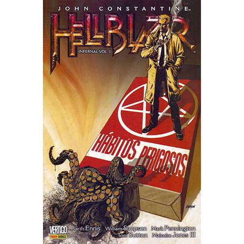 Tamanhos, Medidas e Dimensões do produto Livro - Hellblazer Infernal