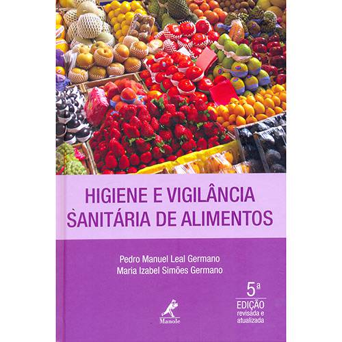 Tamanhos, Medidas e Dimensões do produto Livro - Higiene e Vigilância Sanitária de Alimentos