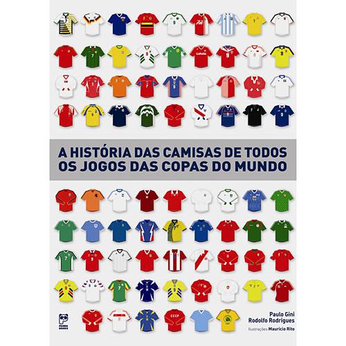 Tamanhos, Medidas e Dimensões do produto Livro - História das Camisas de Todos os Jogos das Copas do Mundo, a