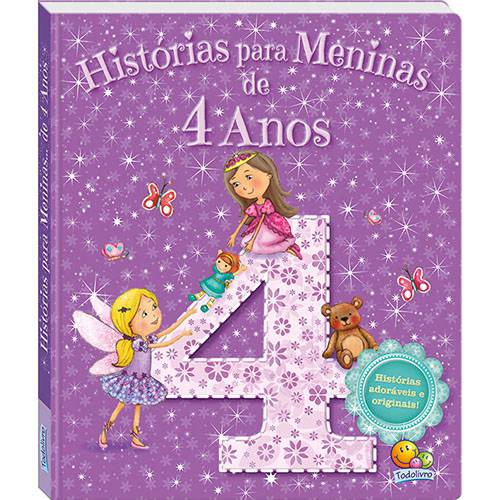Tamanhos, Medidas e Dimensões do produto Livro - Histórias para Meninas de 4 Anos