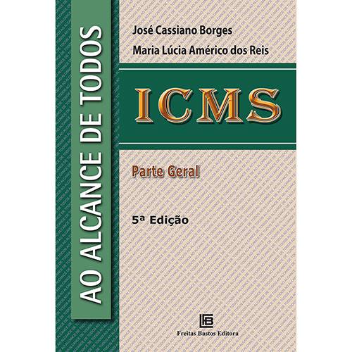 Tamanhos, Medidas e Dimensões do produto Livro - Icms ao Alcance de Todos