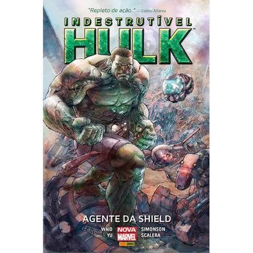 Tamanhos, Medidas e Dimensões do produto Livro - Indestrutível Hulk: Agente da Shield