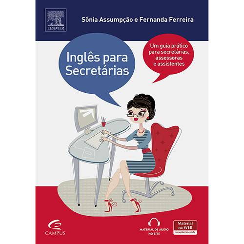Tamanhos, Medidas e Dimensões do produto Livro - Inglês para Secretárias - um Guia Prático para Secretárias, Assessoras e Assistentes