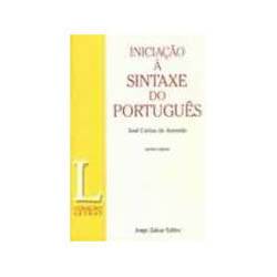Tamanhos, Medidas e Dimensões do produto Livro - Iniciaçao a Sintaxe do Portugues