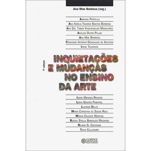 Tamanhos, Medidas e Dimensões do produto Livro - Inquietações e Mudanças no Ensino da Arte