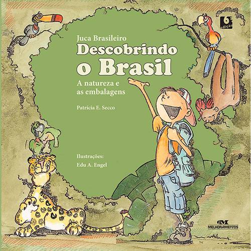 Tamanhos, Medidas e Dimensões do produto Livro - Juca Brasileiro: Descobrindo o Brasil