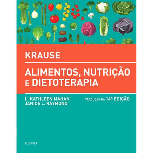 Tamanhos, Medidas e Dimensões do produto Livro - Krause Alimentos, Nutrição e Dietoterapia