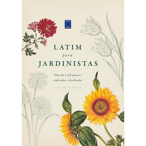 Tamanhos, Medidas e Dimensões do produto Livro - Latim para Jardinistas