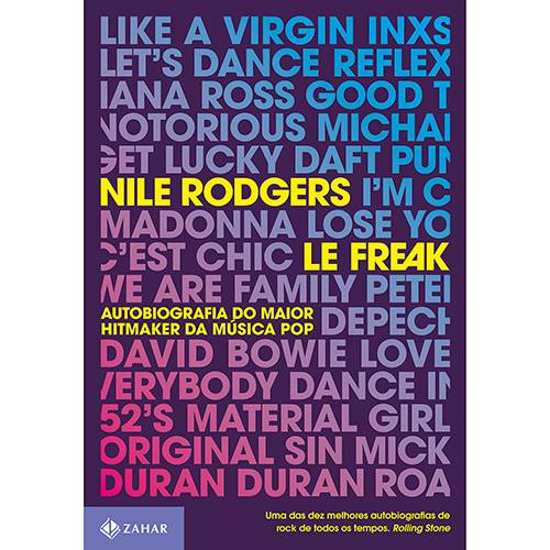 Tamanhos, Medidas e Dimensões do produto Livro - Le Freak: Autobiografia do Maior Hitmaker da Música POP