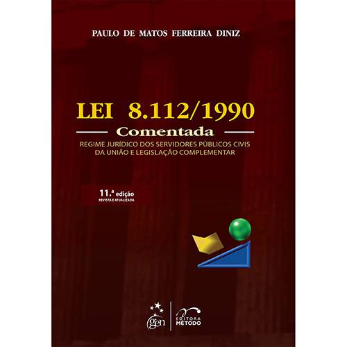 Tamanhos, Medidas e Dimensões do produto Livro - Lei 8.112/1990 Comentada