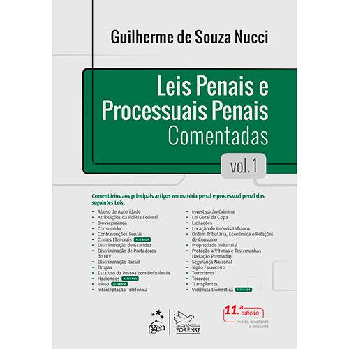 Tamanhos, Medidas e Dimensões do produto Livro - Leis Penais e Processuais Penais Comentadas
