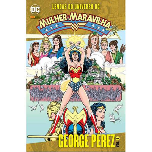 Tamanhos, Medidas e Dimensões do produto Livro - Lendas do Universo DC: Mulher Maravilha