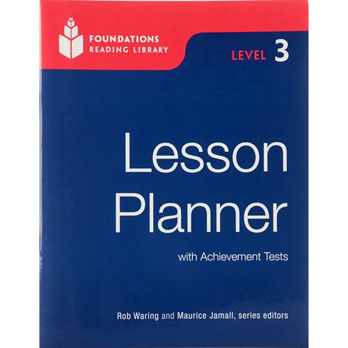 Tamanhos, Medidas e Dimensões do produto Livro - Lesson Planner (With Achievement Tests) - Foundations Reading Library