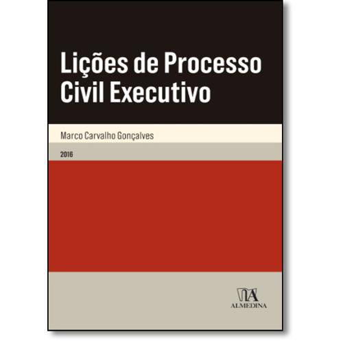 Tamanhos, Medidas e Dimensões do produto Livro - Lições de Processo Civil Executivo - Coleção Manuais Universitários