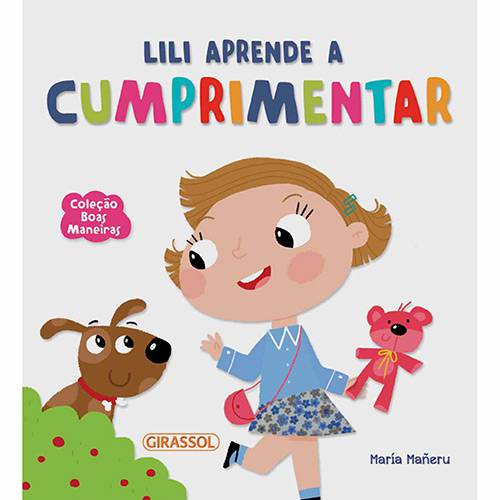 Tamanhos, Medidas e Dimensões do produto Livro - Lili Aprende a Cumprimentar