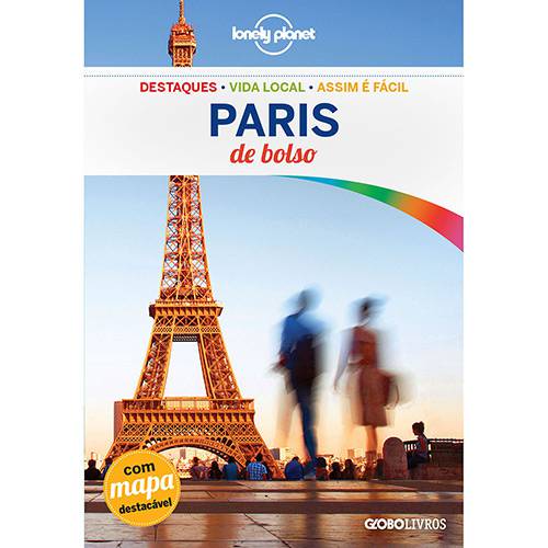 Tamanhos, Medidas e Dimensões do produto Livro - Lonely Planet: Paris de Bolso