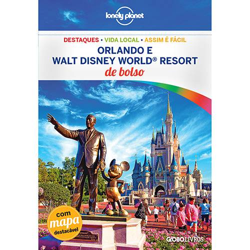 Tamanhos, Medidas e Dimensões do produto Livro - Lonely Planet Pocket Orlando & Walt Disney Resorts