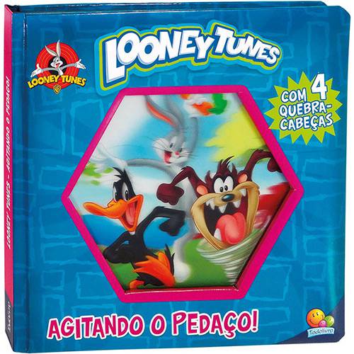 Tamanhos, Medidas e Dimensões do produto Livro - Looney Tunes: Agitando o Pedaço! (Lenticular 3d Licenciados)