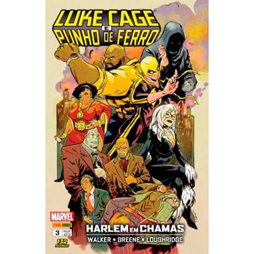 Tamanhos, Medidas e Dimensões do produto Livro - Luke Cage e Punho de Ferro