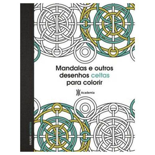 Tamanhos, Medidas e Dimensões do produto Livro - Mandalas e Outros Desenhos Celtas para Colorir