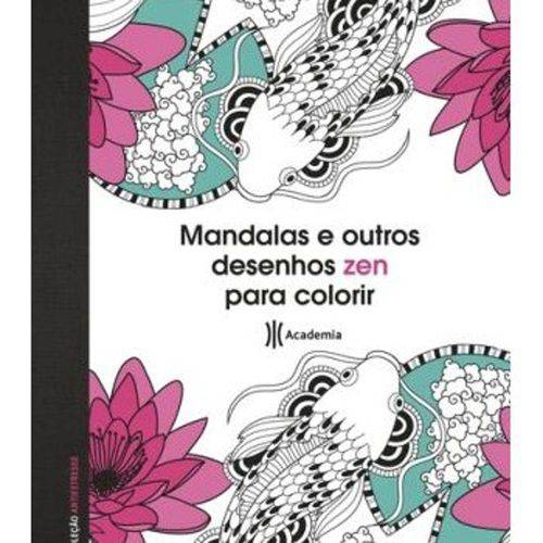 Tamanhos, Medidas e Dimensões do produto Livro - Mandalas e Outros Desenhos Zen para Colorir