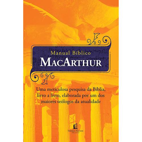Tamanhos, Medidas e Dimensões do produto Livro - Manual Bíblico MacArthur