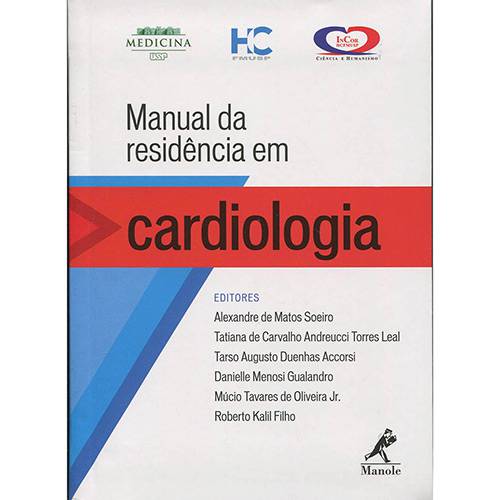 Tamanhos, Medidas e Dimensões do produto Livro - Manual da Residência em Cardiologia