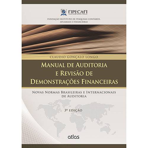 Tamanhos, Medidas e Dimensões do produto Livro - Manual de Auditoria e Revisão de Demonstrações Financeiras: Novas Normas Brasileiras e Internacionais de Auditoria