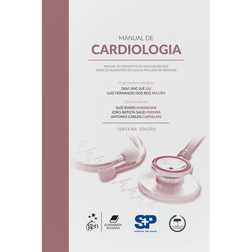 Tamanhos, Medidas e Dimensões do produto Livro - Manual de Cardiologia