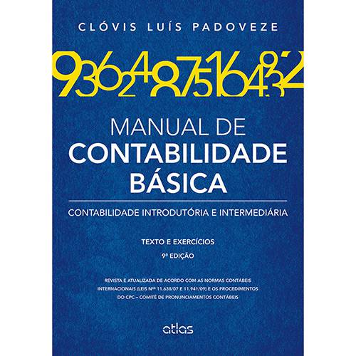 Tamanhos, Medidas e Dimensões do produto Livro - Manual de Contabilidade Básica: Contabilidade Introdutória e Intermediária