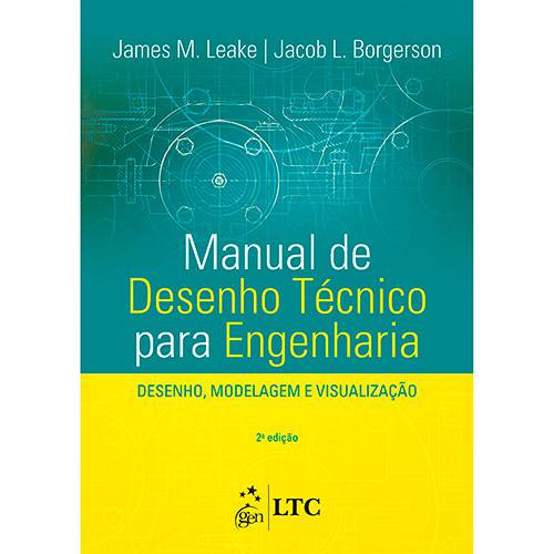Tamanhos, Medidas e Dimensões do produto Livro - Manual de Desenho Técnico para Engenharia: Desenho, Modelagem e Visualização