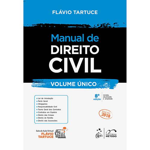 Tamanhos, Medidas e Dimensões do produto Livro - Manual de Direito Civil