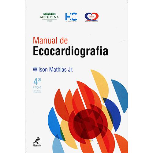 Tamanhos, Medidas e Dimensões do produto Livro - Manual de Ecocardiografia