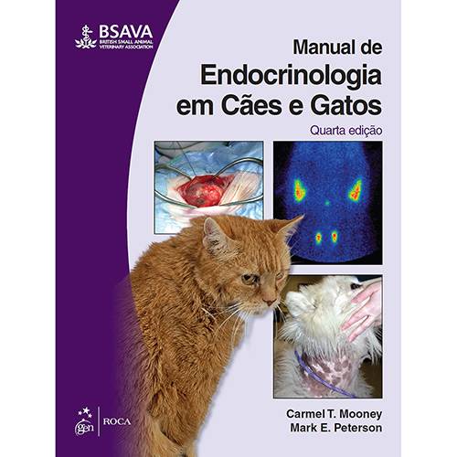 Tamanhos, Medidas e Dimensões do produto Livro - Manual de Endocrinologia em Cães e Gatos