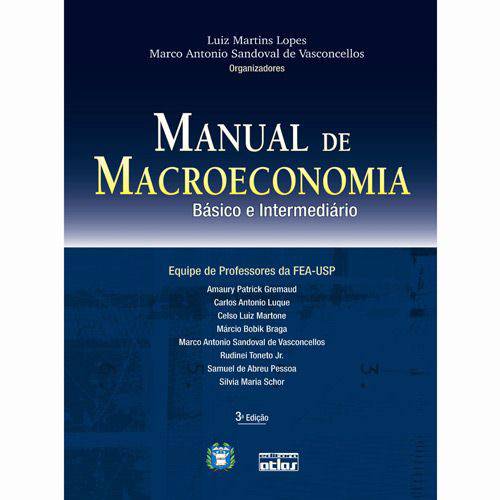 Tamanhos, Medidas e Dimensões do produto Livro - Manual de Macroeconomia - Básico e Intermediário