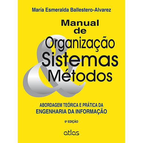Tamanhos, Medidas e Dimensões do produto Livro - Manual de Organização, Sistemas e Métodos