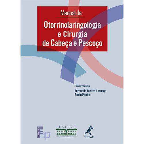 Tamanhos, Medidas e Dimensões do produto Livro - Manual de Otorrinolaringologia e Cirurgia de Cabeça e Pescoço