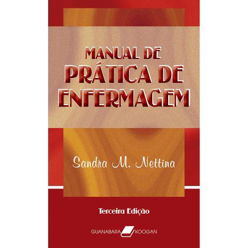 Tamanhos, Medidas e Dimensões do produto Livro - Manual de Prática de Enfermagem - Nettina