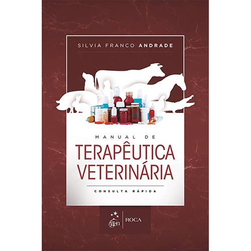Tamanhos, Medidas e Dimensões do produto Livro - Manual de Terapêutica Veterinária - Consulta Rápida