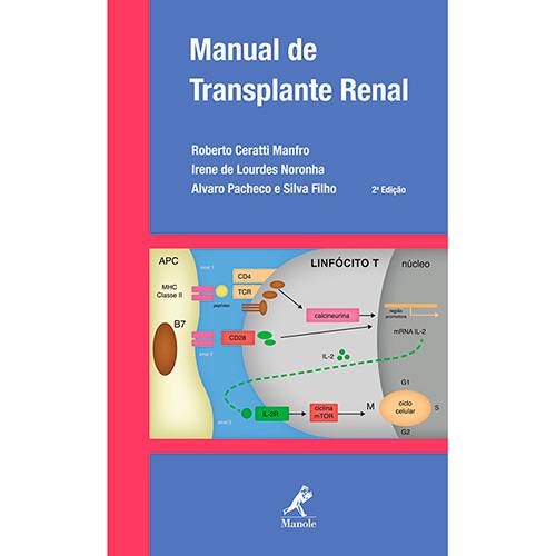 Tamanhos, Medidas e Dimensões do produto Livro - Manual de Transplante Renal