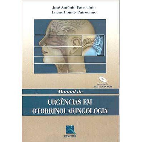 Tamanhos, Medidas e Dimensões do produto Livro - Manual de Urgências em Otorrinolaringologia - Patrocínio