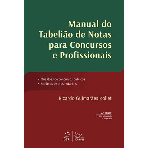 Tamanhos, Medidas e Dimensões do produto Livro - Manual do Tabelião de Notas para Concursos e Profissionais